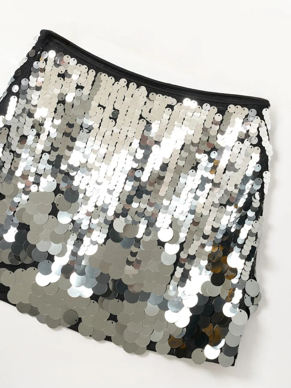 Angel & Rocket Silver Natalia Disco A Line Skirt