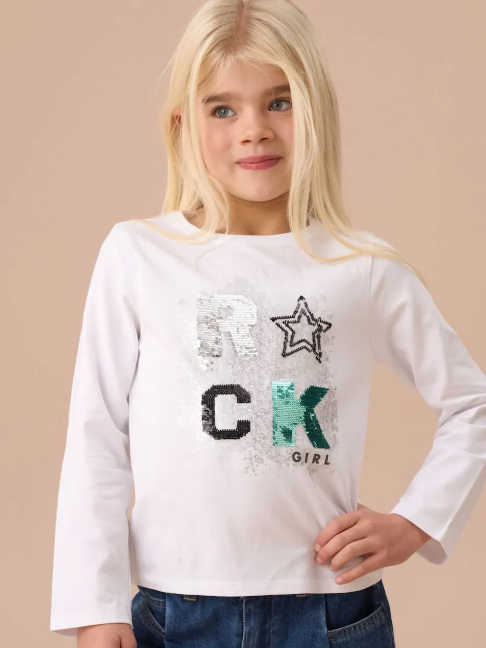 Angel & Rocket White Effie Rock T-Shirt