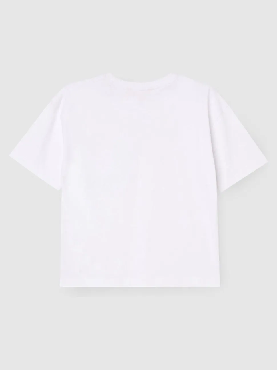 Angel & Rocket White Lacey Frill Pocket Oversized T-Shirt