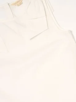 Angel & Rocket White Laurel Bow Detail Vest