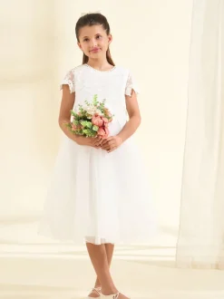 Angel & Rocket White Lucy Lace Dress
