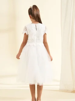 Angel & Rocket White Lucy Lace Dress