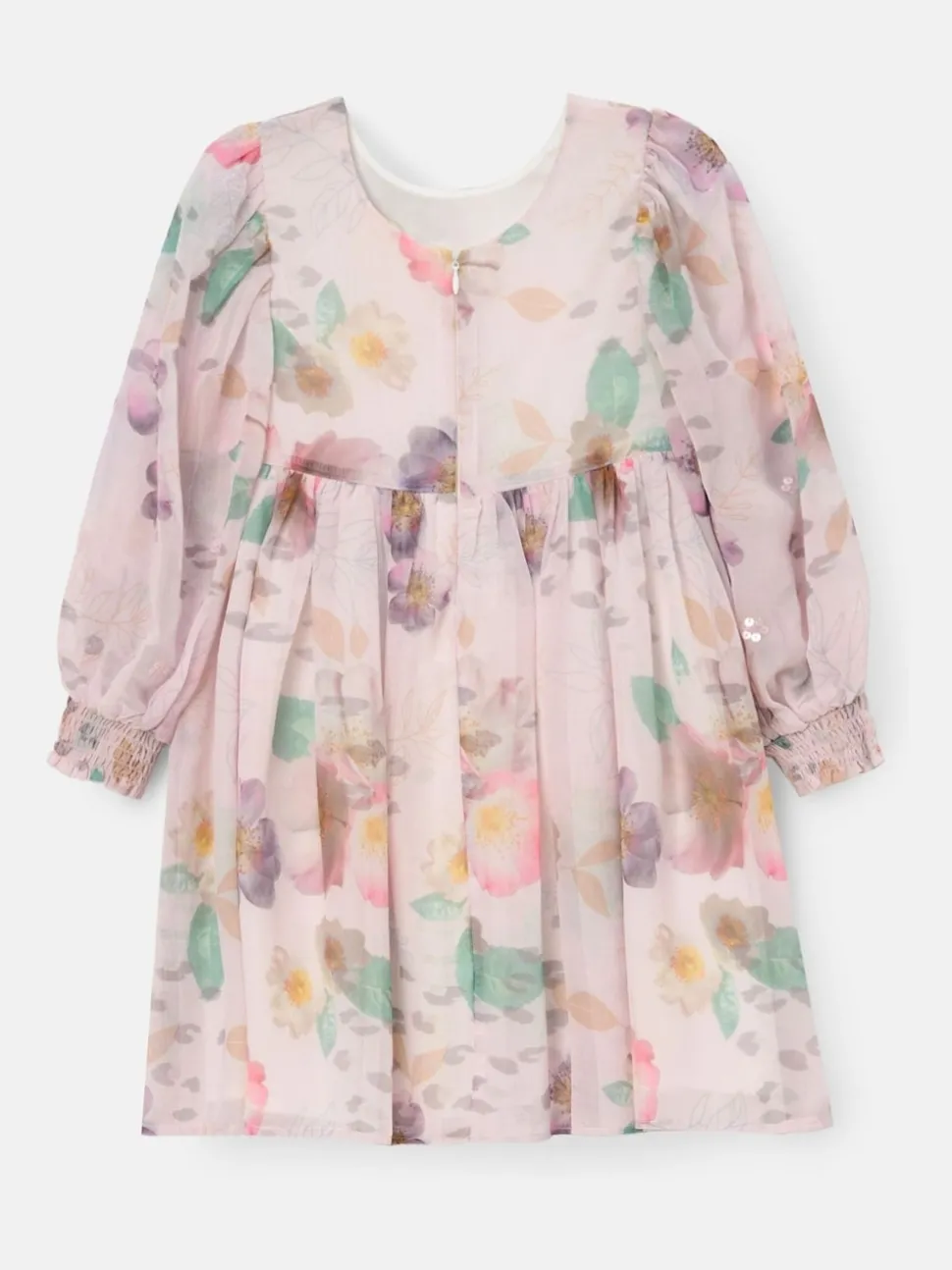 Angel & Rocket White Neve Floral Print Boho Dress