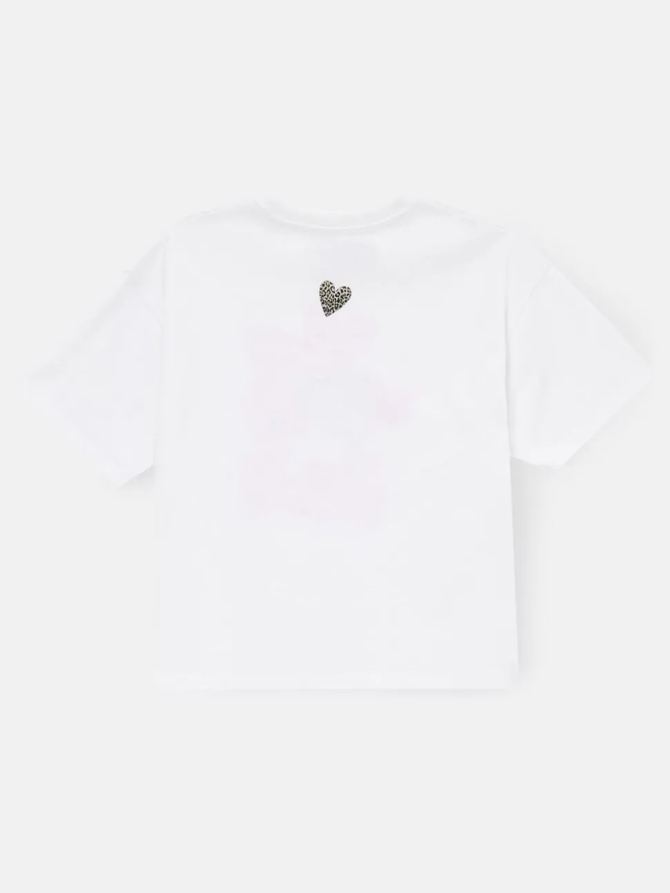 Angel & Rocket White Oversized Quinn Heart Print T-Shirt