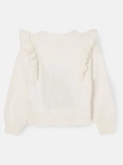 Angel & Rocket White Penguin Knitted Jumper