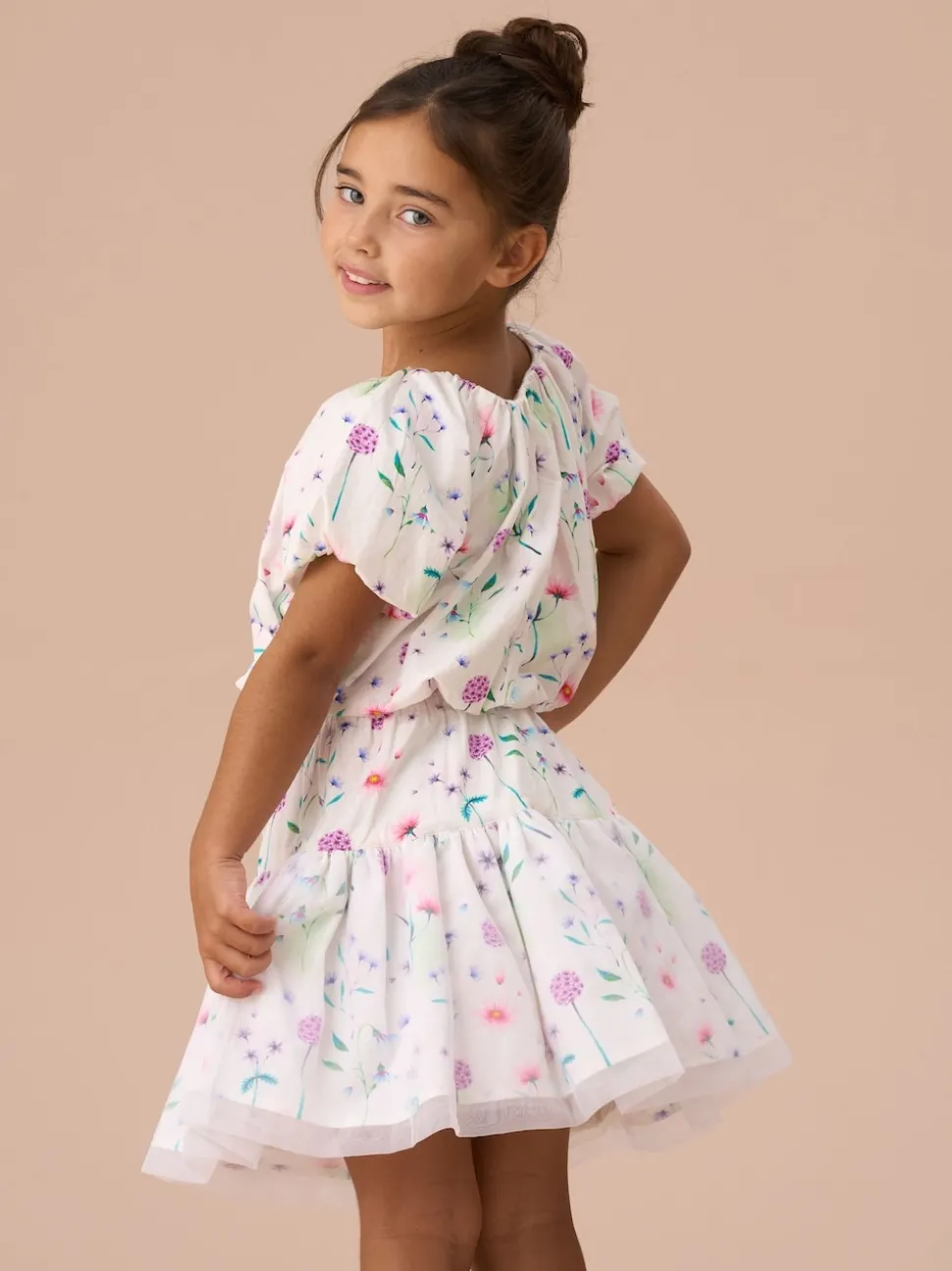 Angel & Rocket White Perla Puff Ball 100% Cotton Skirt