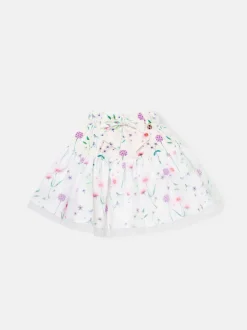 Angel & Rocket White Perla Puff Ball 100% Cotton Skirt