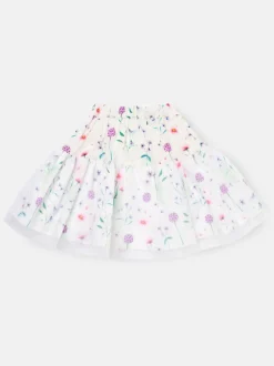 Angel & Rocket White Perla Puff Ball 100% Cotton Skirt