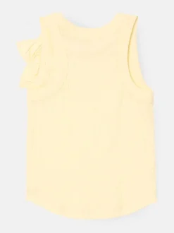 Angel & Rocket Yellow Jess Yellow Flower Corsage Vest