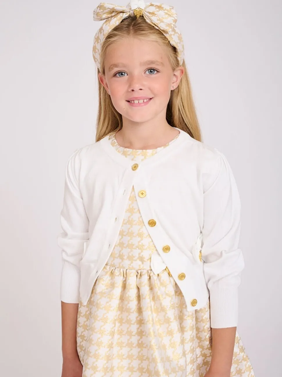 Angels Face Nicolette White Cardigan