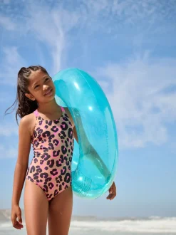 Animal Double Strap Swimsuit (3-16yrs)
