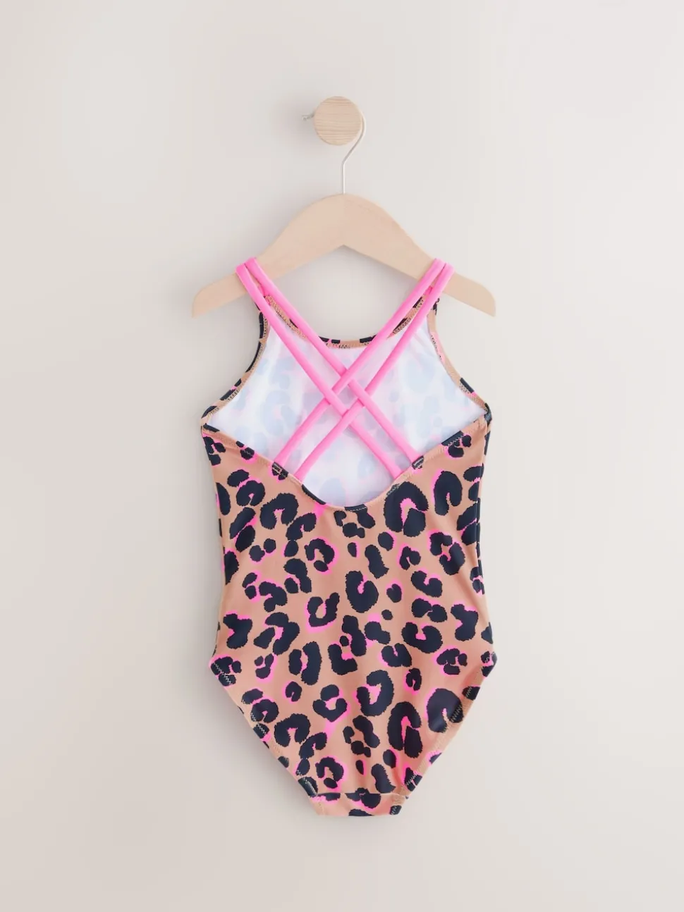 Animal Double Strap Swimsuit (3-16yrs)