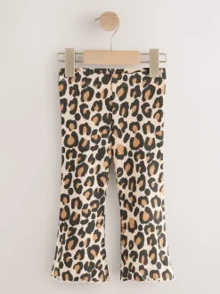 Animal Print Flared Leggings 5 Pack (3mths-7yrs)