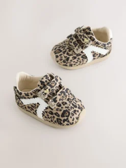Animal Baby Touch Fastening Trainers (0-24mths)