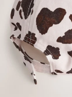 Animal Cow Print Baseball Cap (1-16yrs)