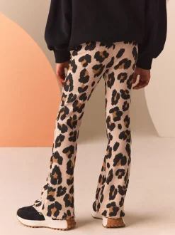 Animal 1 Pack Rib Flare Leggings (3-16yrs)