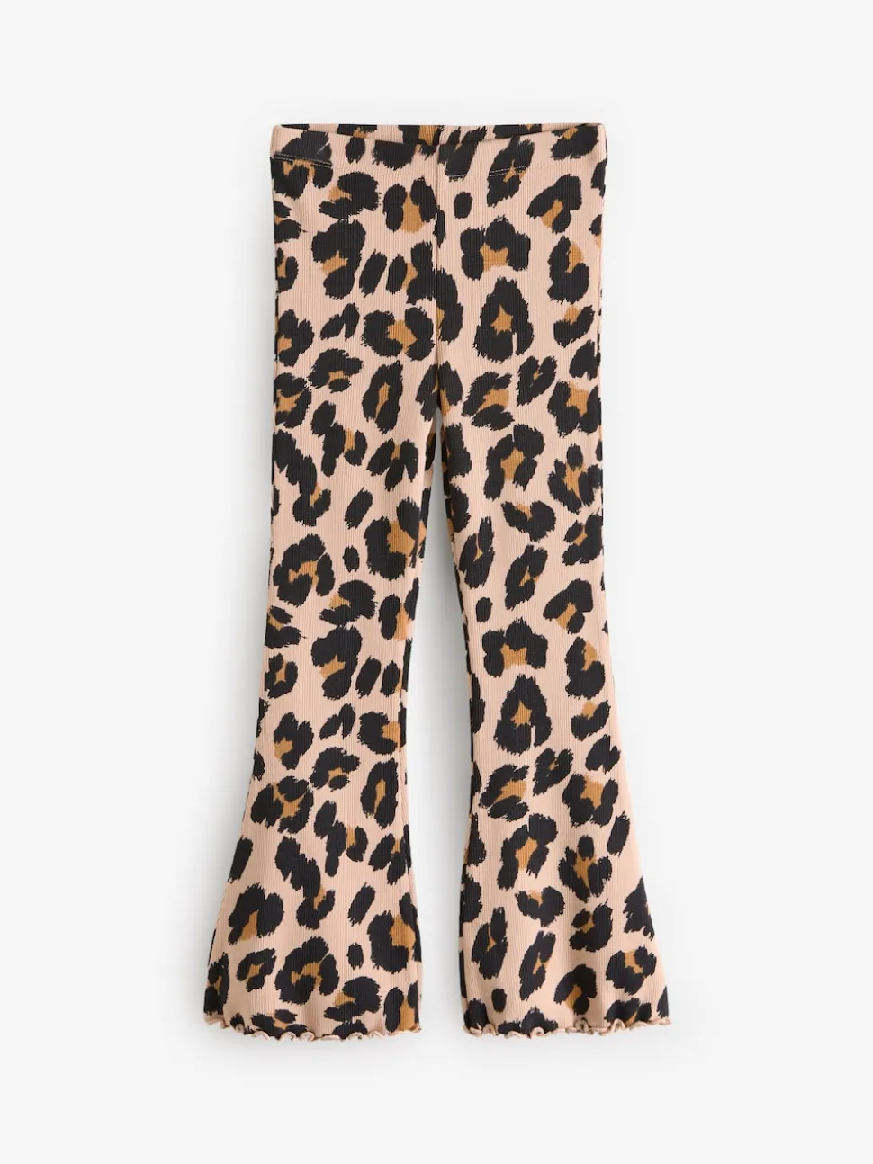 Animal 1 Pack Rib Flare Leggings (3-16yrs)