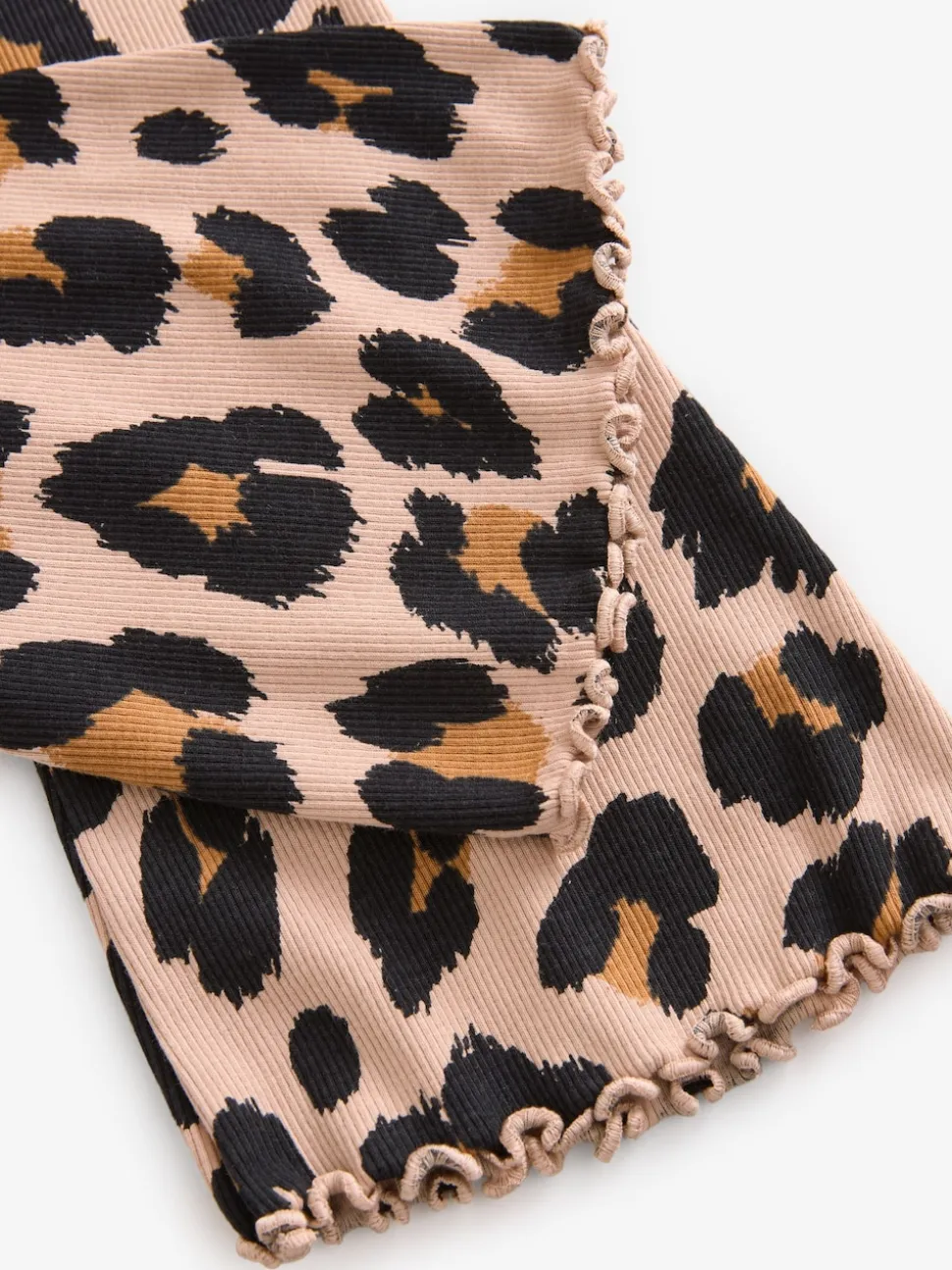 Animal 1 Pack Rib Flare Leggings (3-16yrs)