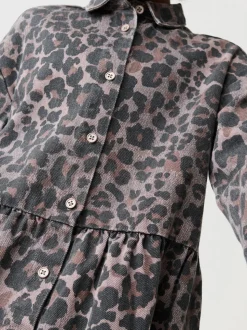 Animal Shirt Dress (3-16yrs)