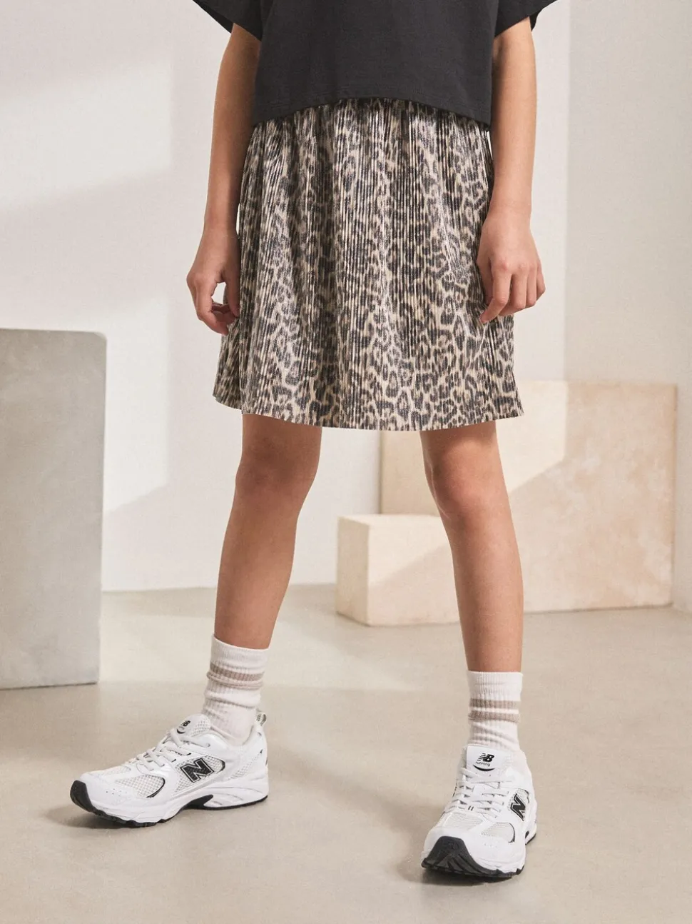 Animal Sparkle Pull On Skirt (3-16yrs)