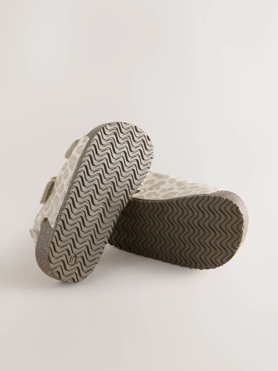 Animal Wide Fit (G) Corkbed Double Two Strap Sandals