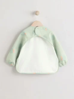 Apple Weaning And Feeding Sleeved Bib