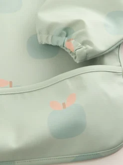 Apple Weaning And Feeding Sleeved Bib