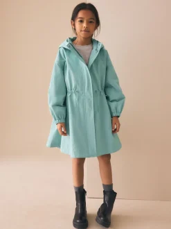 Aqua Blue Waterproof Skirted Cagoule (3-16yrs)
