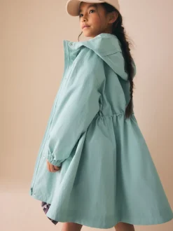 Aqua Blue Waterproof Skirted Cagoule (3-16yrs)