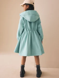 Aqua Blue Waterproof Skirted Cagoule (3-16yrs)