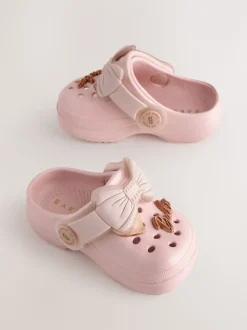 Baker by Ted Baker Baby Girls Clog Sandals With Bow