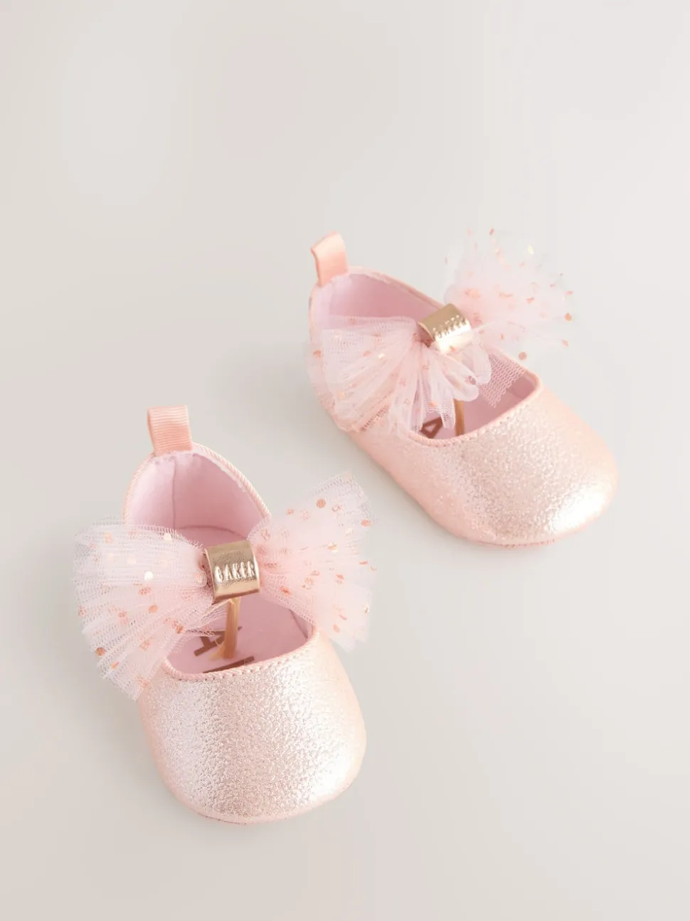 Baker by Ted Baker Baby Girls Padders Shoes With Bow