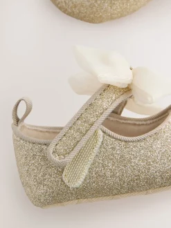 Baker by Ted Baker Baby Girls Padders Shoes With Bow