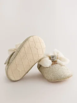Baker by Ted Baker Baby Girls Padders Shoes With Bow