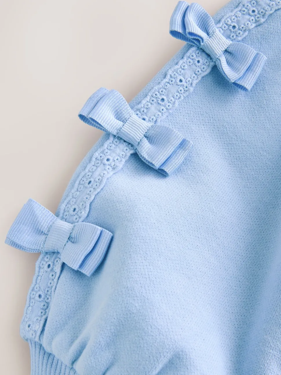 Baker by Ted Baker Blue 2 Piece Side Bow Detail Sweat & Joggers Set