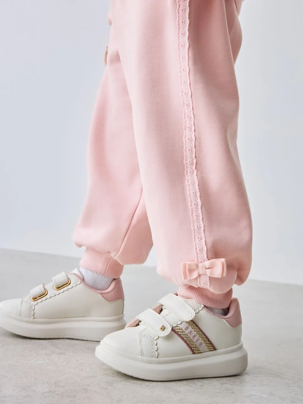 Baker by Ted Baker Blue 2 Piece Side Bow Detail Sweat & Joggers Set