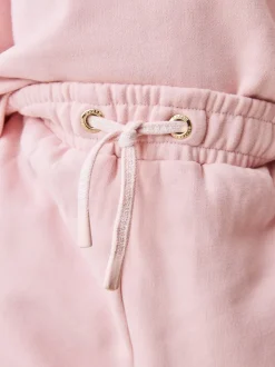 Baker by Ted Baker Blue 2 Piece Side Bow Detail Sweat & Joggers Set