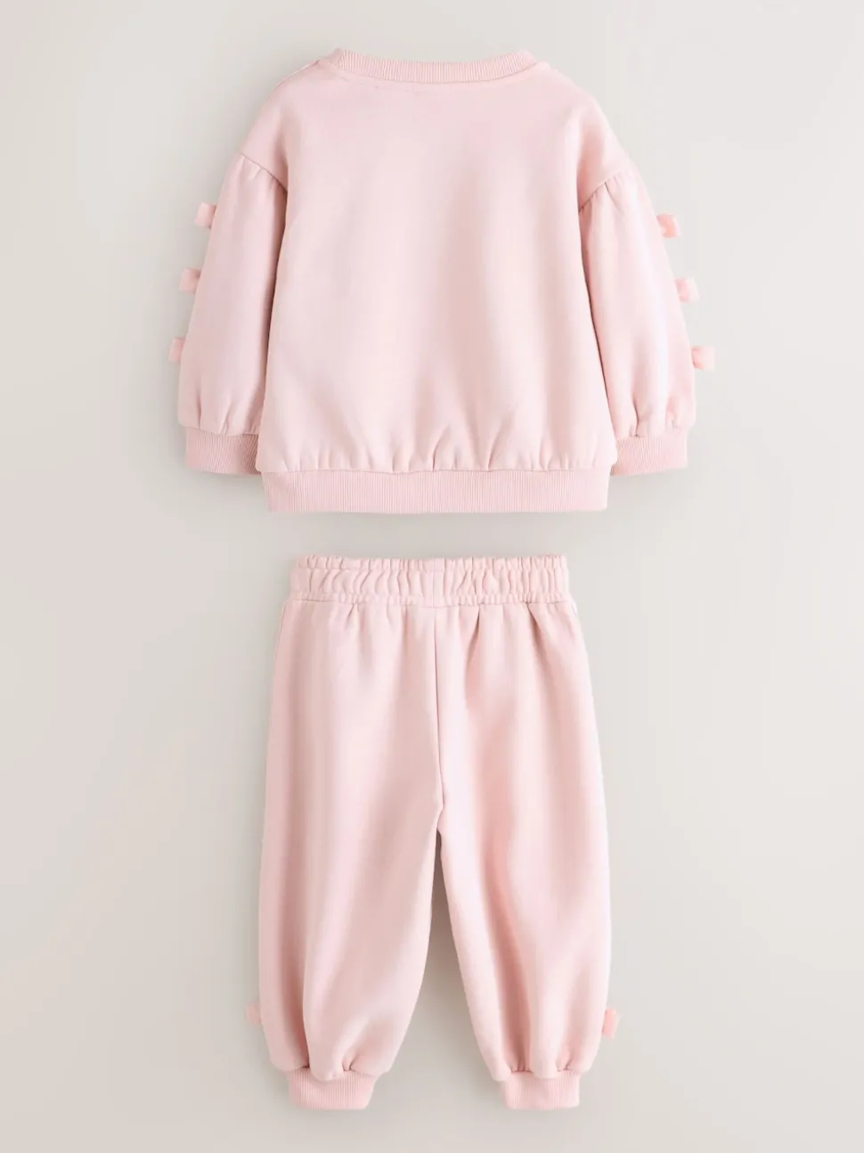 Baker by Ted Baker Blue 2 Piece Side Bow Detail Sweat & Joggers Set