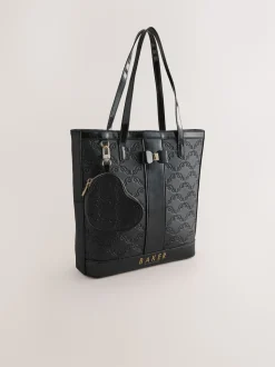 Baker by Ted Baker Embossed PU Tote Bag