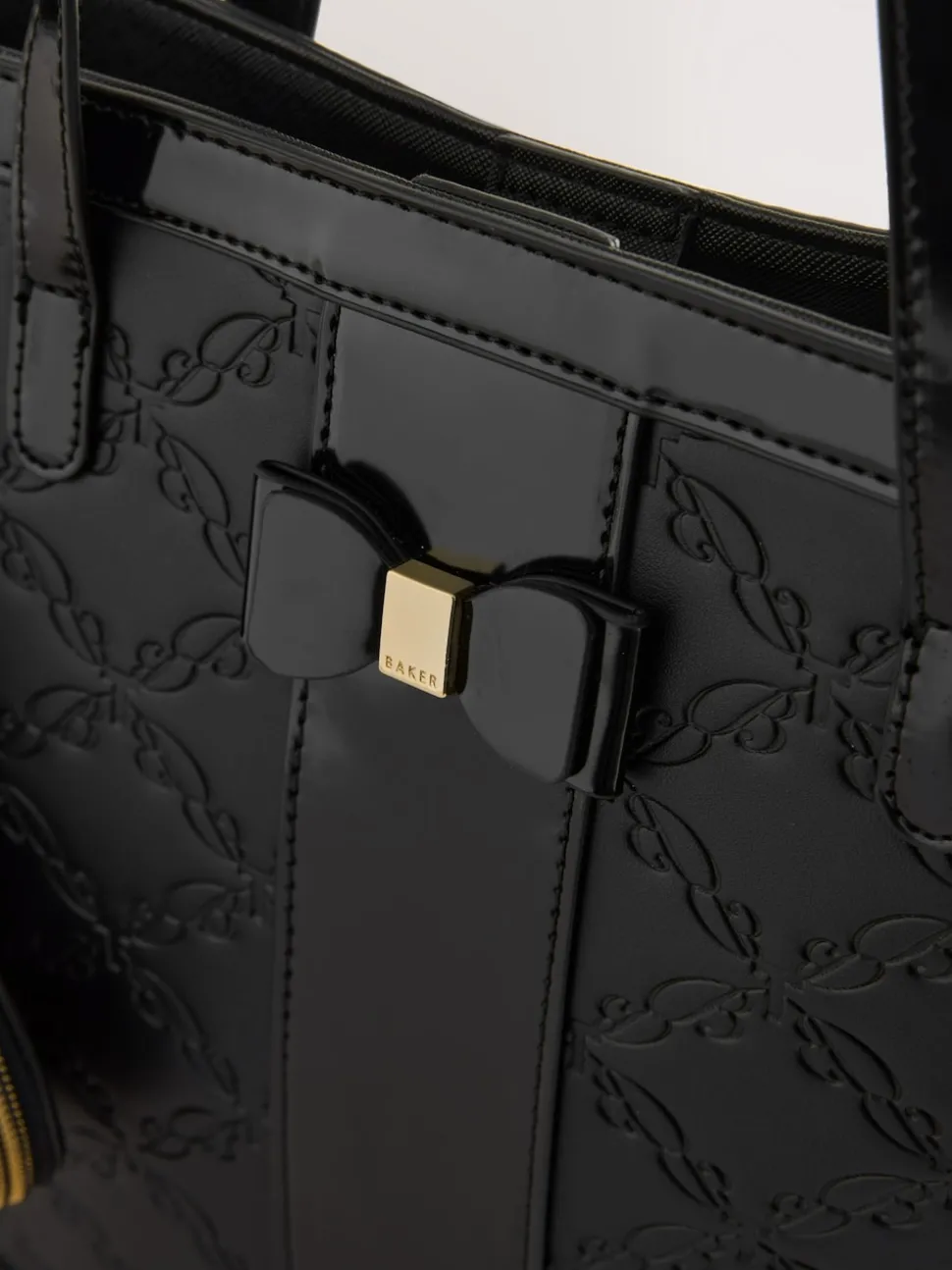 Baker by Ted Baker Embossed PU Tote Bag