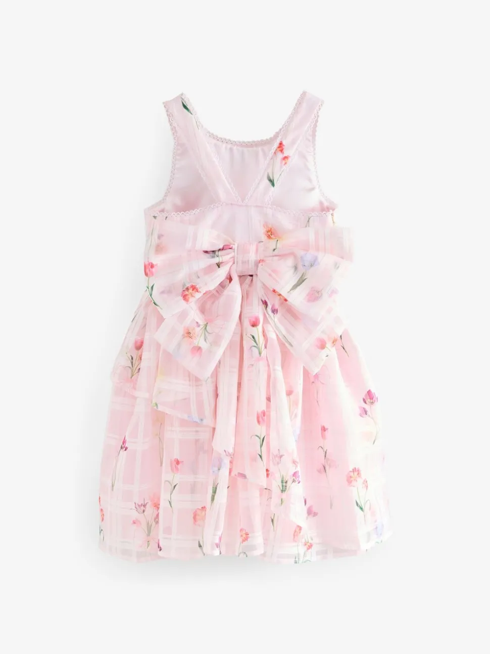 Baker by Ted Baker Floral Burnout Cross Back Dress