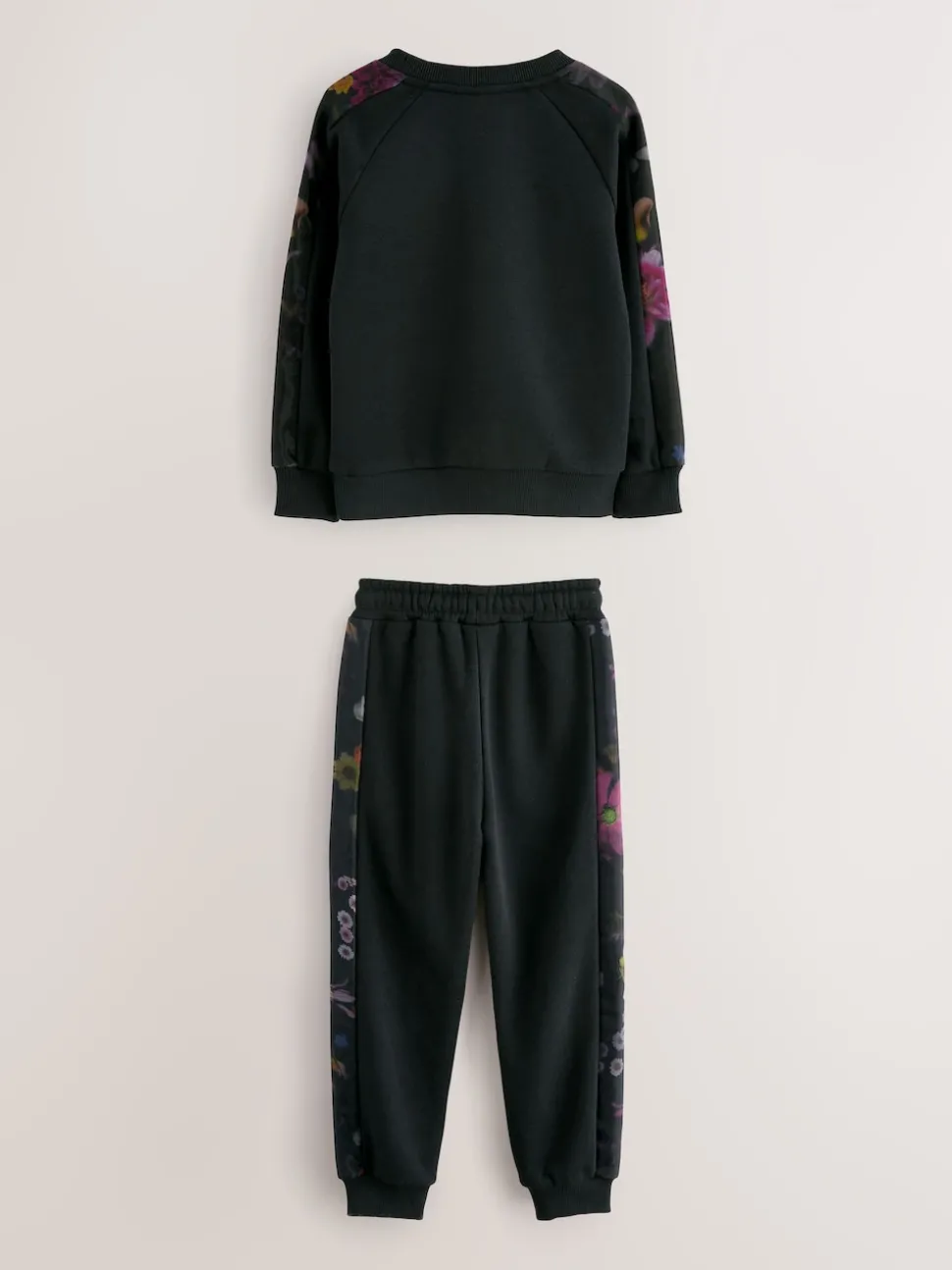 Baker by Ted Baker Floral Print Organza Sweatshirt & Joggers Set 2 Piece