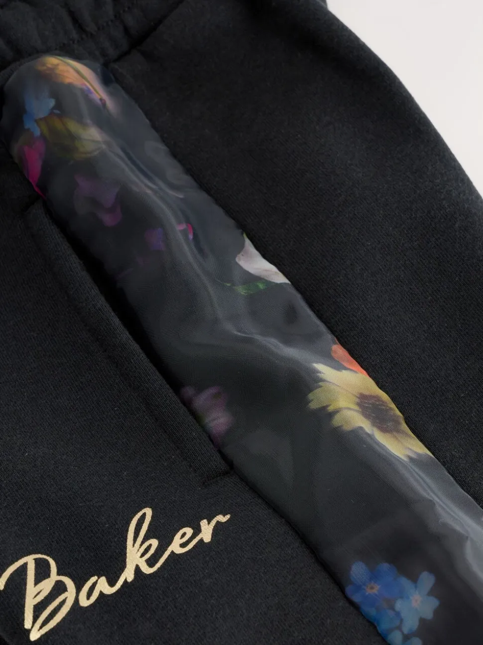 Baker by Ted Baker Floral Print Organza Sweatshirt & Joggers Set 2 Piece
