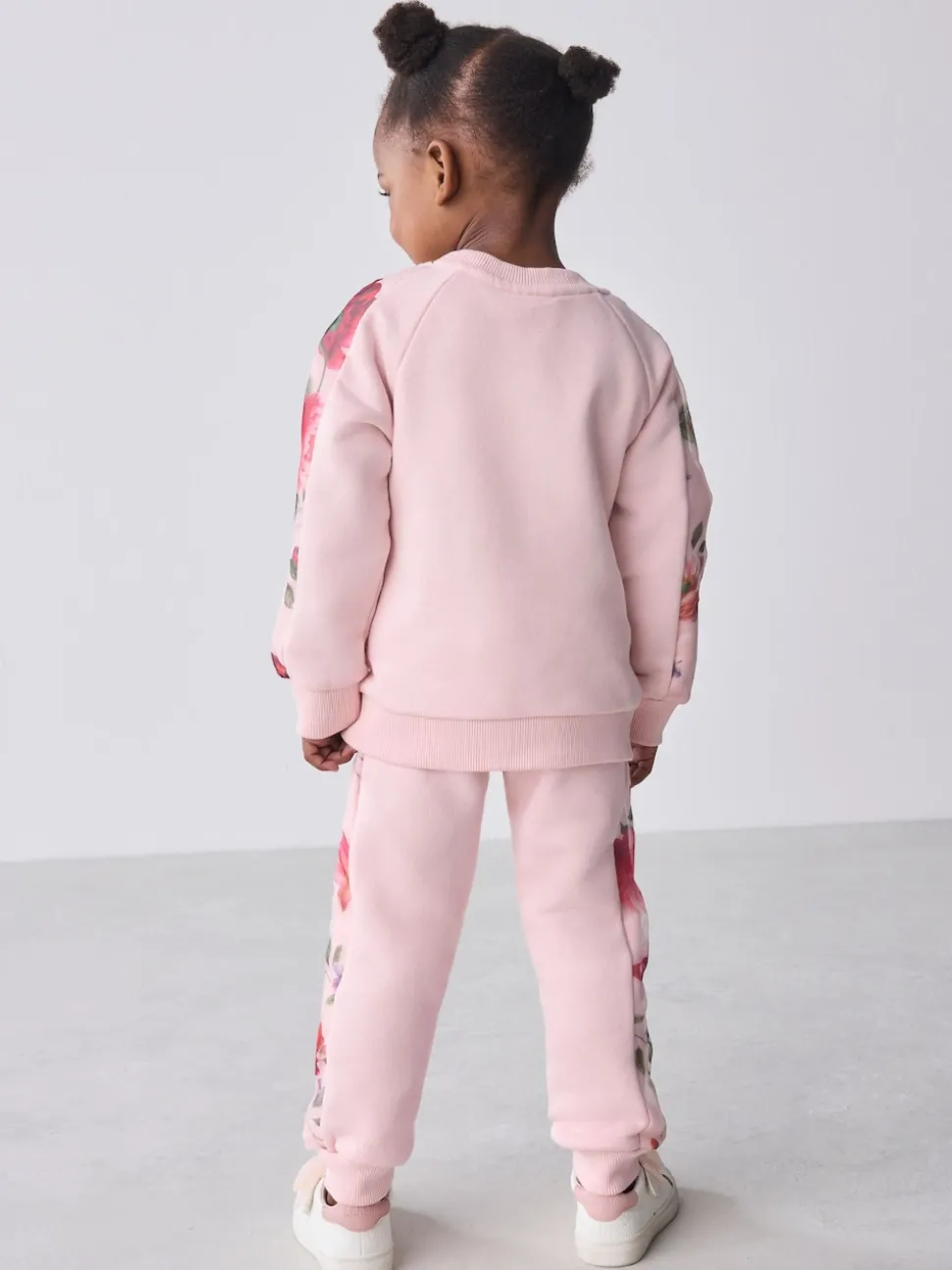 Baker by Ted Baker Floral Print Organza Sweatshirt & Joggers Set 2 Piece