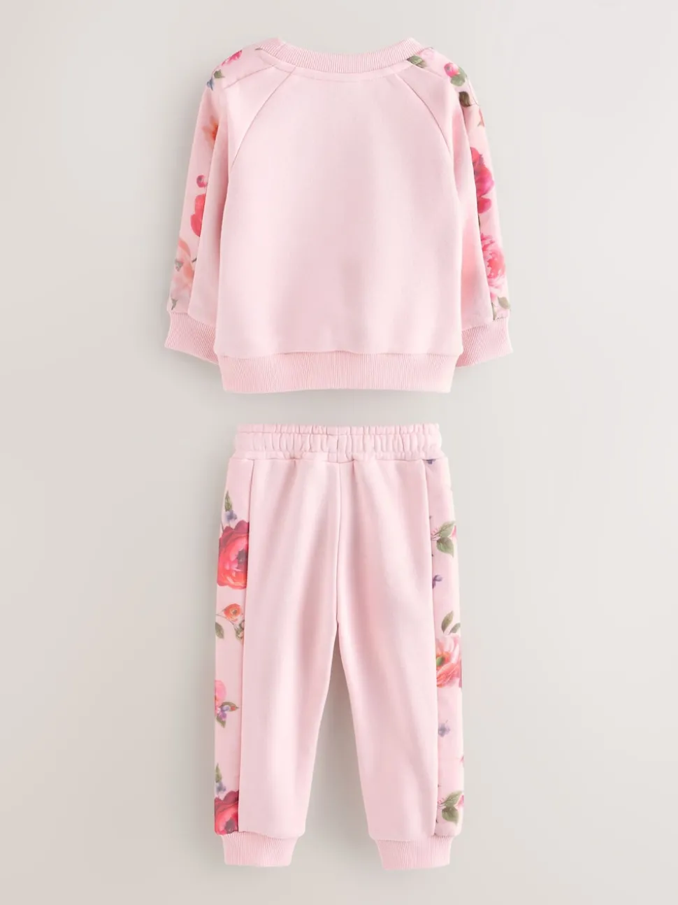 Baker by Ted Baker Floral Print Organza Sweatshirt & Joggers Set 2 Piece