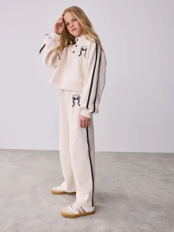 Baker by Ted Baker Funnel Neck Sweat & Wide Leg Joggers Set 2 Piece