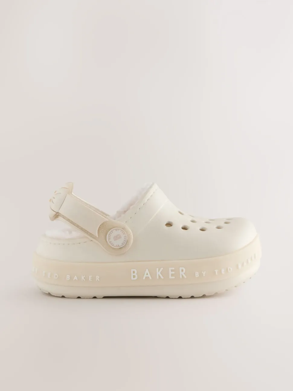 Baker by Ted Baker Girls Borg Lined Clog Slippers
