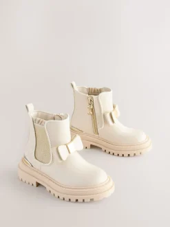 Baker by Ted Baker Girls Chelsea Boots With Bow