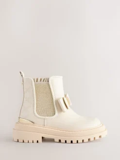 Baker by Ted Baker Girls Chelsea Boots With Bow