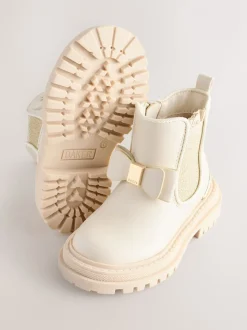 Baker by Ted Baker Girls Chelsea Boots With Bow
